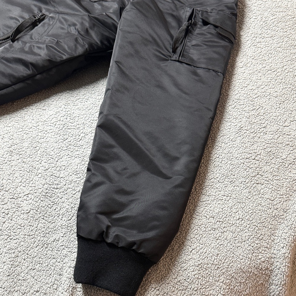 Black Bomber Jacket - Picture 3 of 9